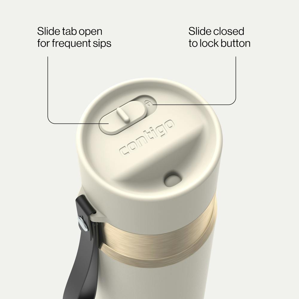 24 oz AutoSeal® Bottle U6 - Oatmilk Champagne