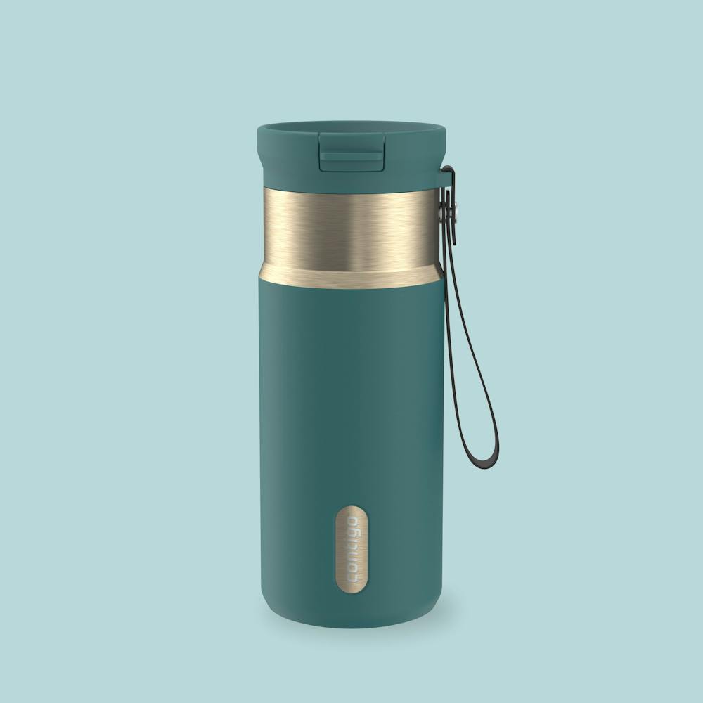 16 oz SnapSeal™ Bottle R4 Mineral Teal Champagne