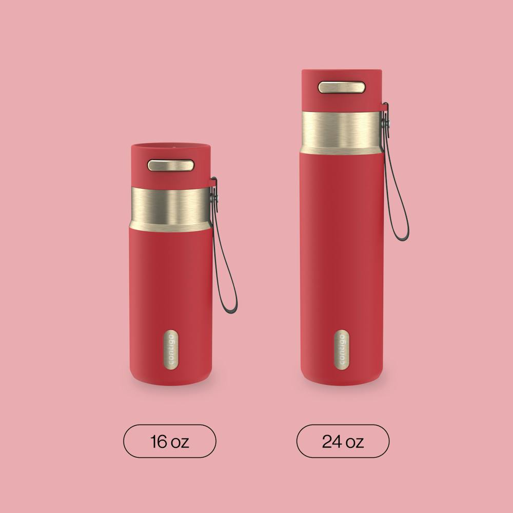 16oz AutoSeal® Bottle U4 - Goji Berry Champagne