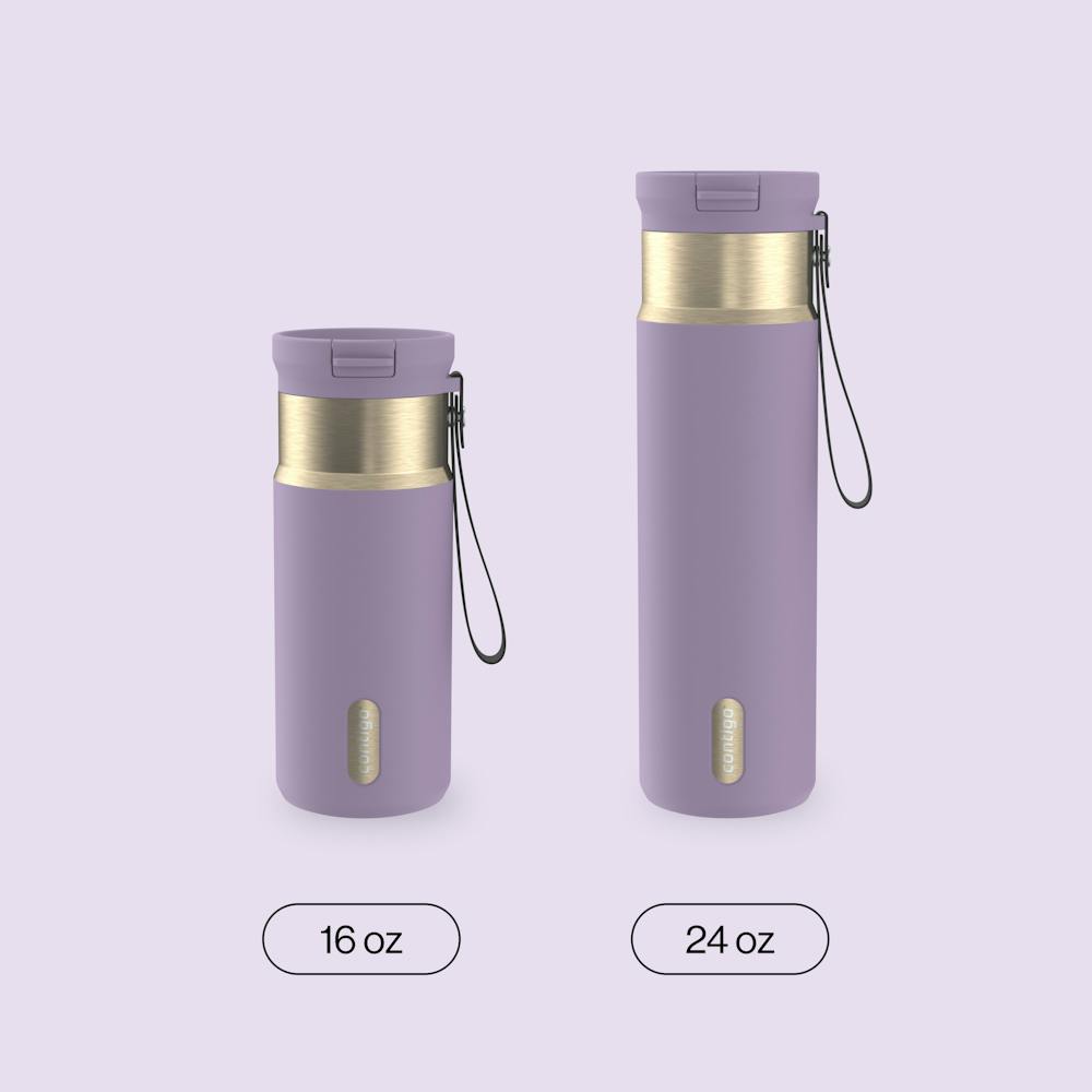 16 oz SnapSeal™ Bottle R4 - Purple Carrot Champagne
