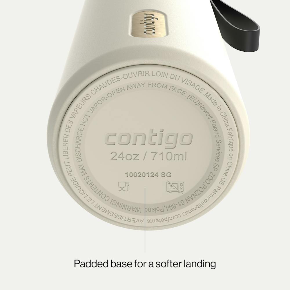 24 oz AutoSeal® Bottle U6 - Oatmilk Champagne