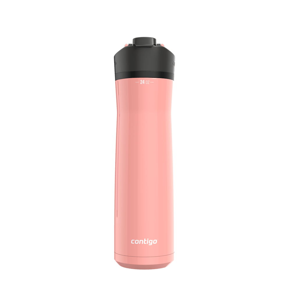 Contigo® Cortland Chill 2.0 Stainless Steel Water Bottle with AUTOSEAL® Lid, 24oz C7 Pink Lemonade