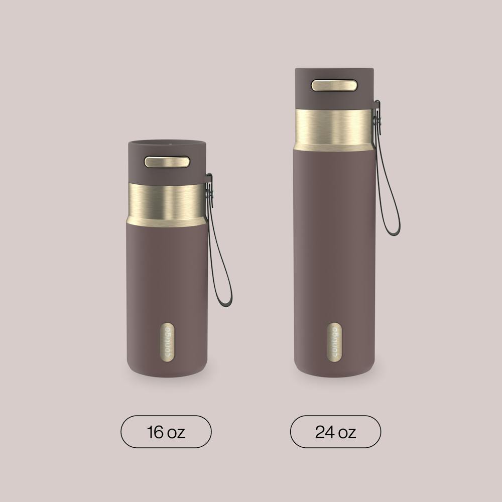 16oz AutoSeal® Bottle U4 - Terra Champagne