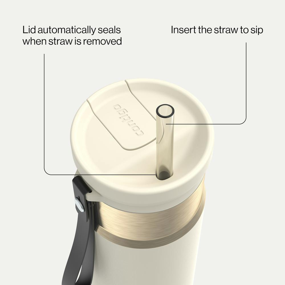 24oz SnapSeal™ Bottle U3 - Oatmilk Champagne
