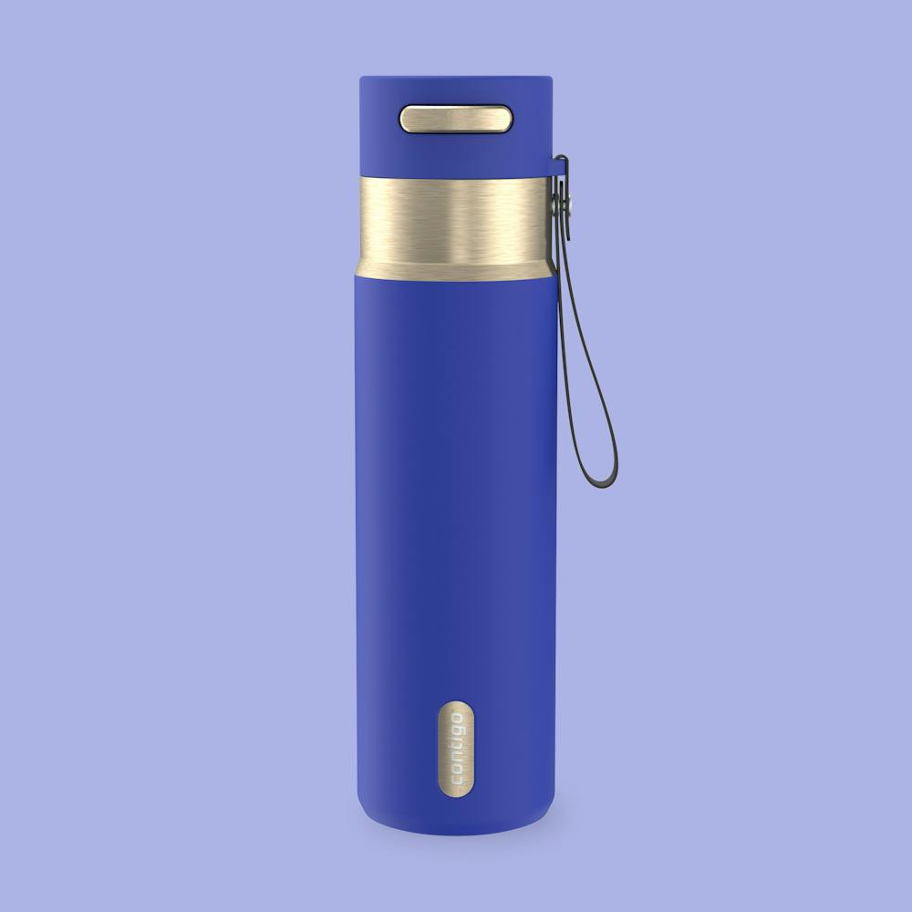 24 oz AutoSeal® Bottle U6 Wild Indigo Champagne