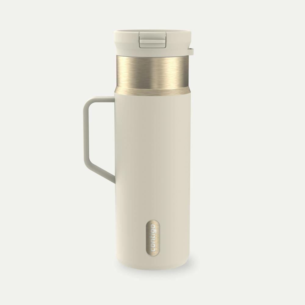 20 oz SnapSeal™ Bottle w/Handle T2 Oatmilk Champagne