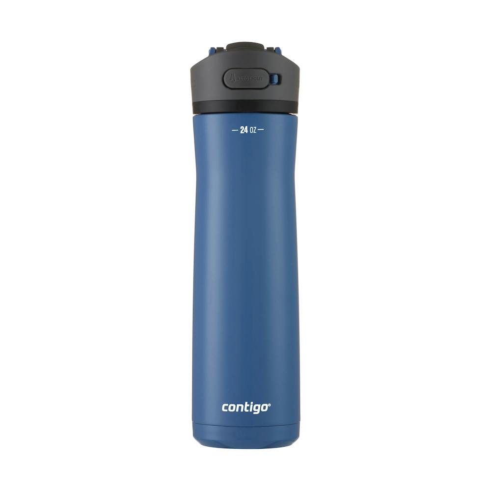 Contigo® Ashland Chill 2.0 Stainless Steel Water Bottle with AUTOSPOUT® Lid, 24oz U1 Blue Corn