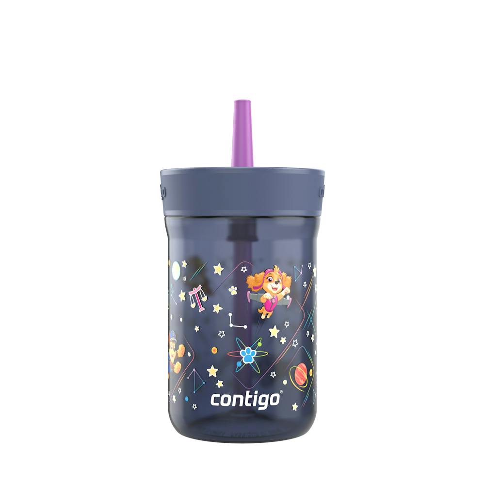 Kids Leighton Spill-Proof Tumbler with Straw, 14oz., 2-Pack L5 Space Zodiac