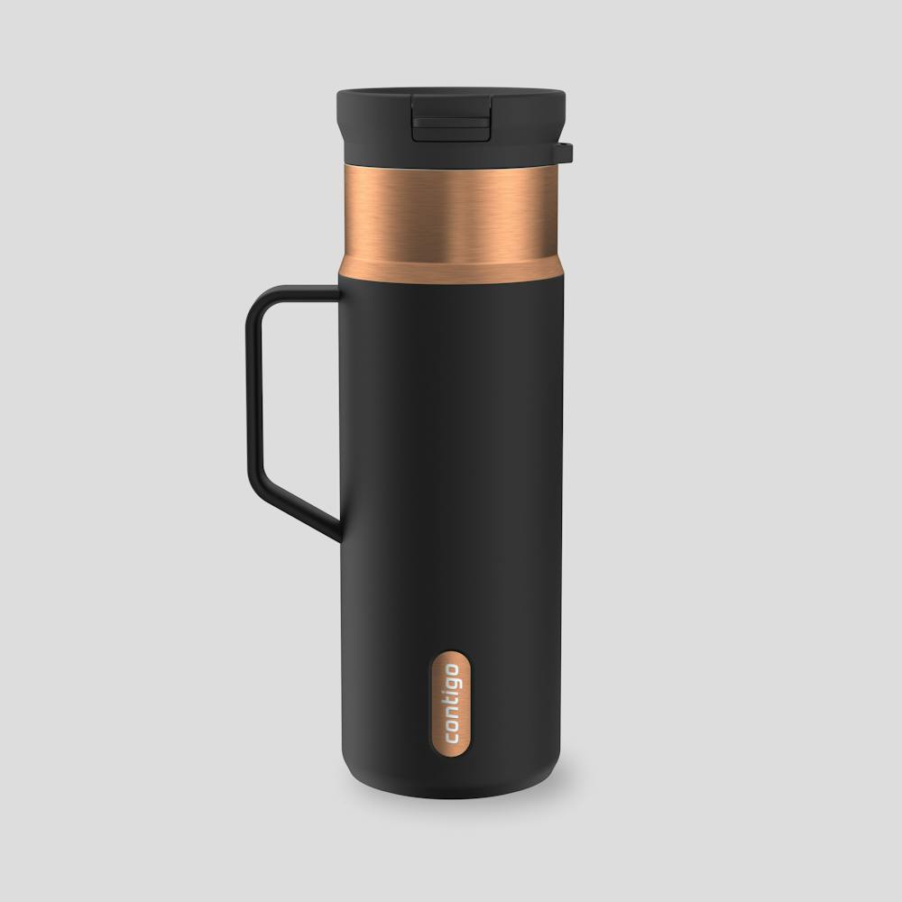 20 oz SnapSeal™ Bottle w/Handle T2 Licorice Bronze