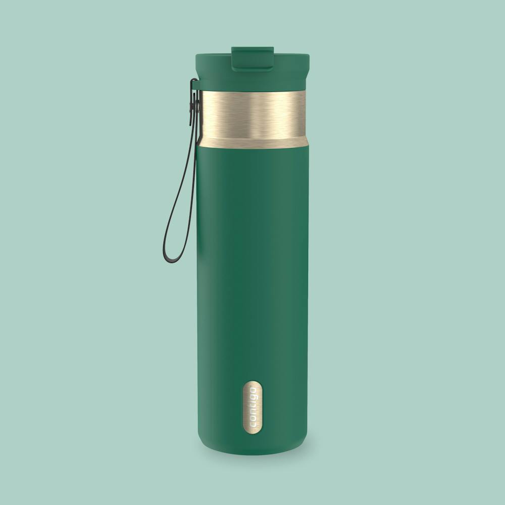 24oz DualSip Bottle F2 Dark Emerald Champagne
