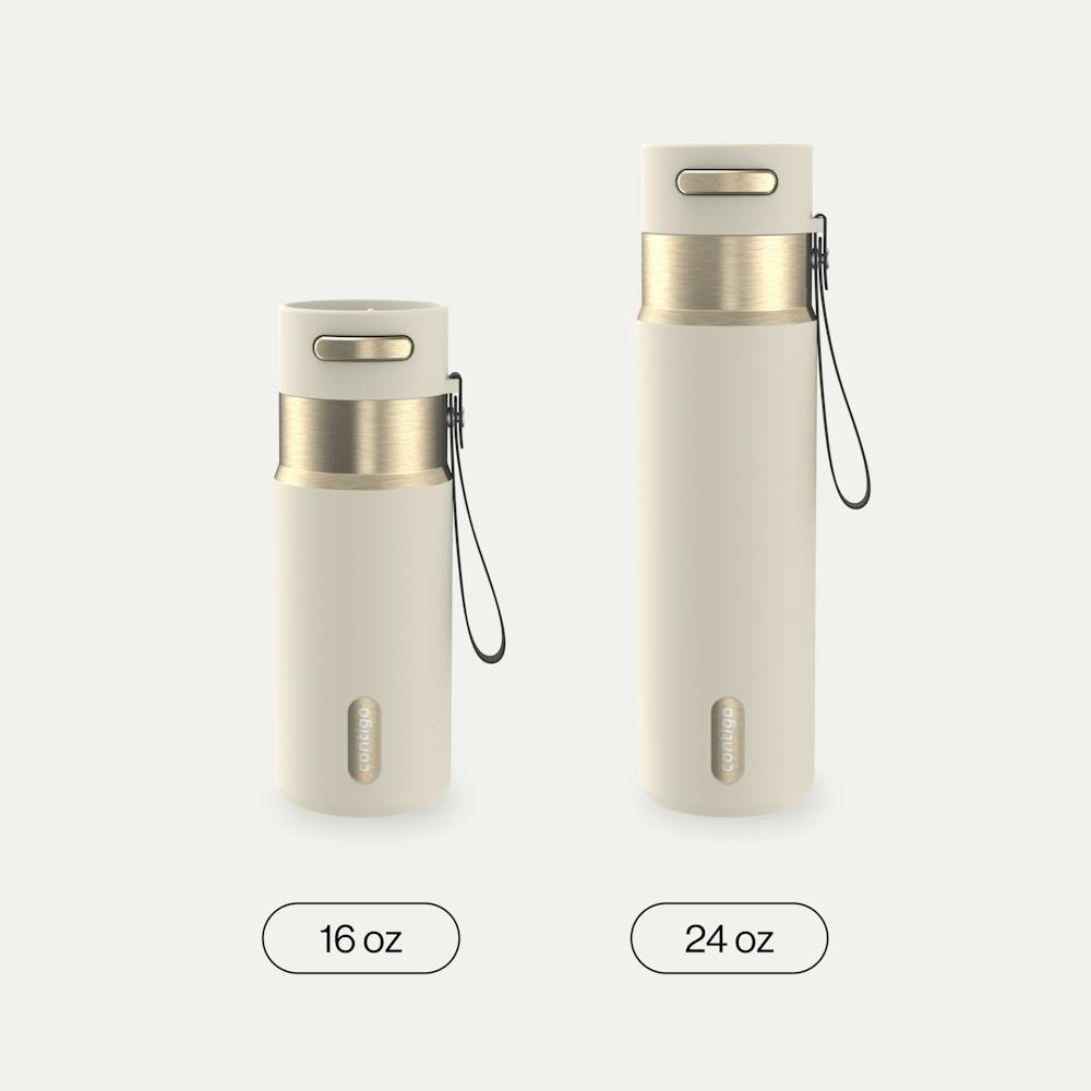 16oz AutoSeal® Bottle U4 - Oatmilk Champagne