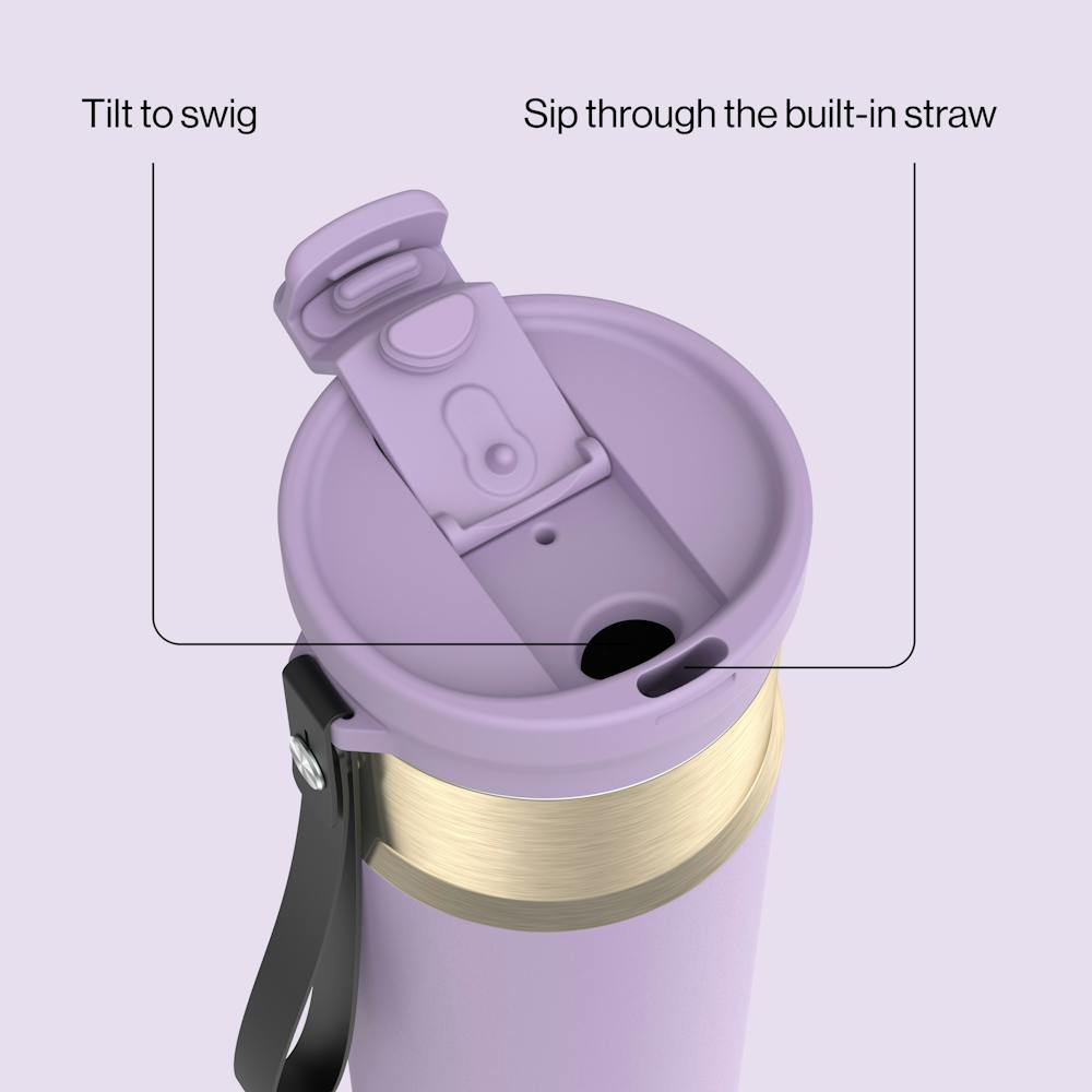 24oz DualSip Bottle F2 - Purple Carrot Champagne