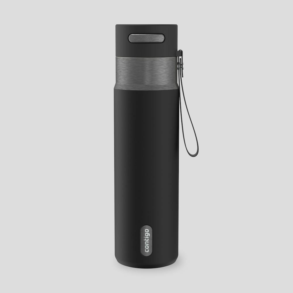 24 oz AutoSeal® Bottle U6 Licorice Gunmetal