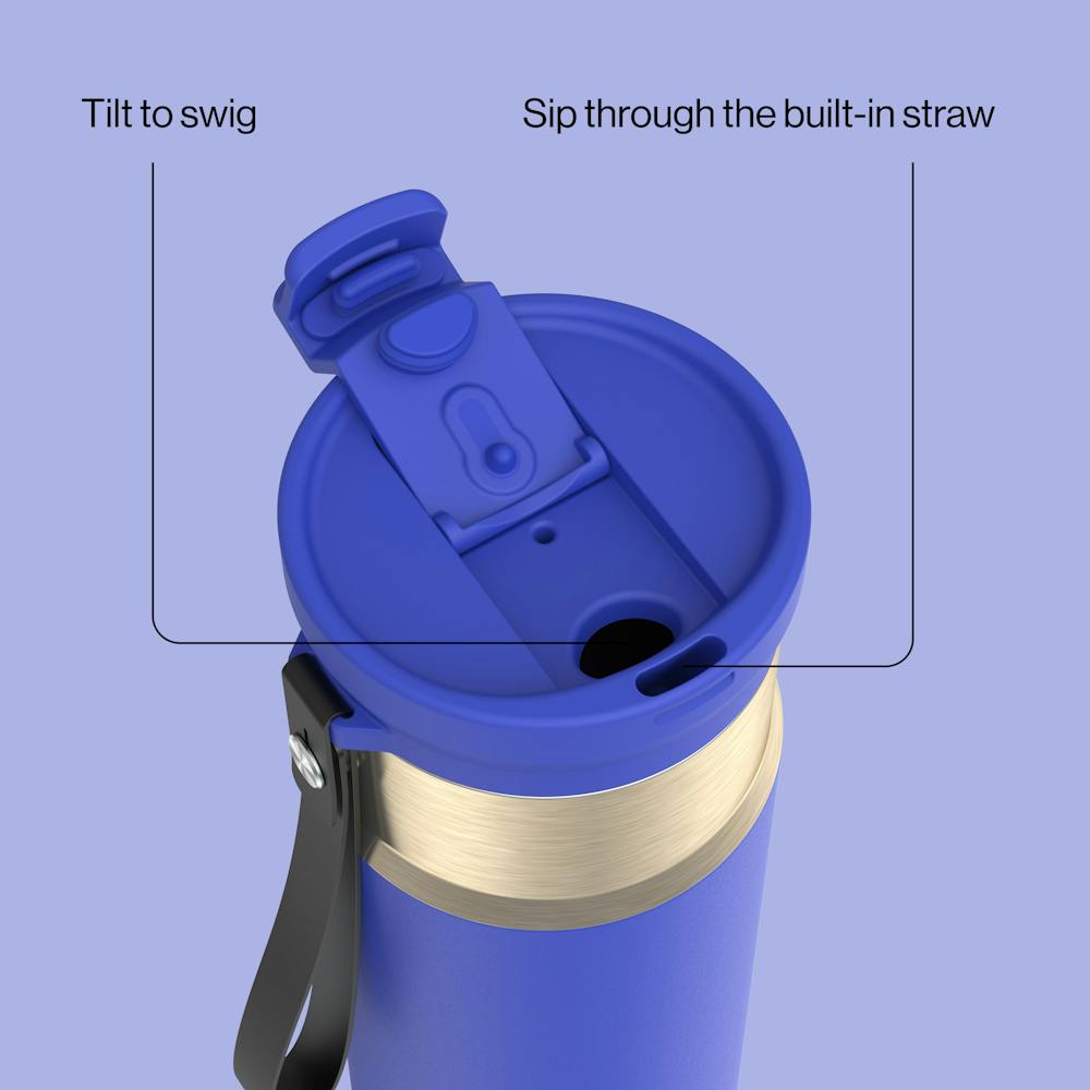 24oz DualSip Bottle F2 - Wild Indigo Champagne