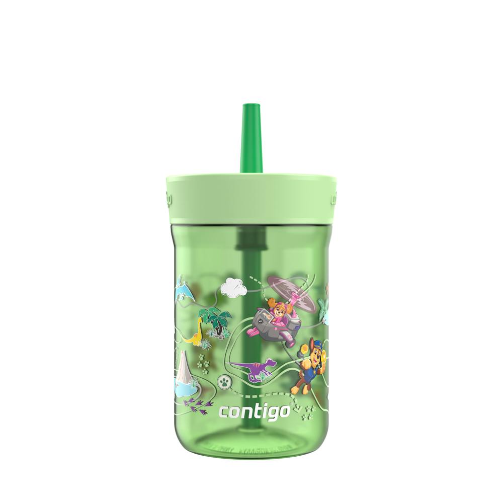 Kids Leighton Spill-Proof Tumbler with Straw, 14oz., 2-Pack L5 Dino Treks
