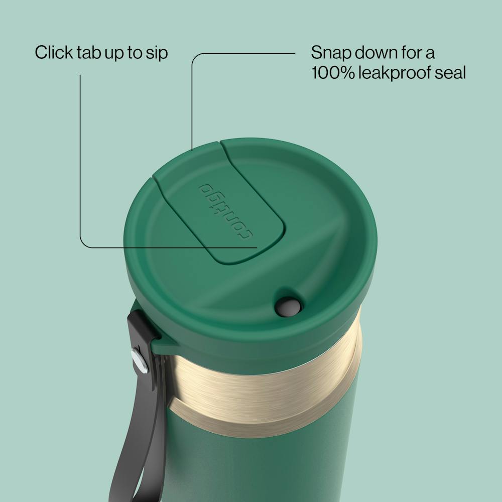 24oz SnapSeal™ Bottle U3 - Dark Emerald Champagne